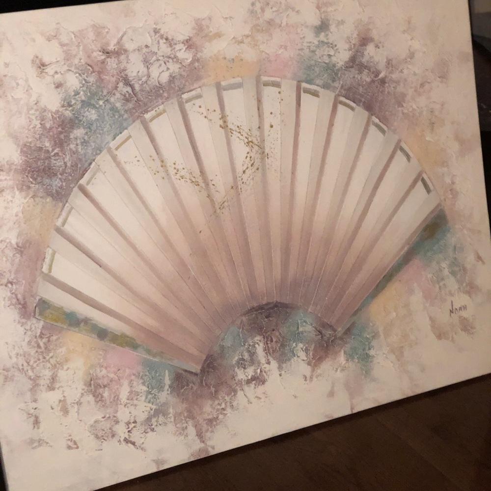 Seashell Art Piece by Noah